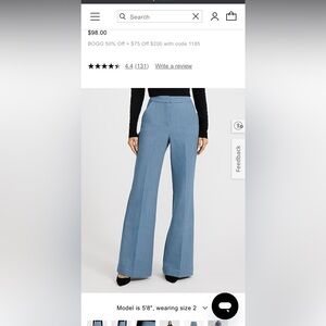 Women’s Express Flare Trouser High Rise SHORT